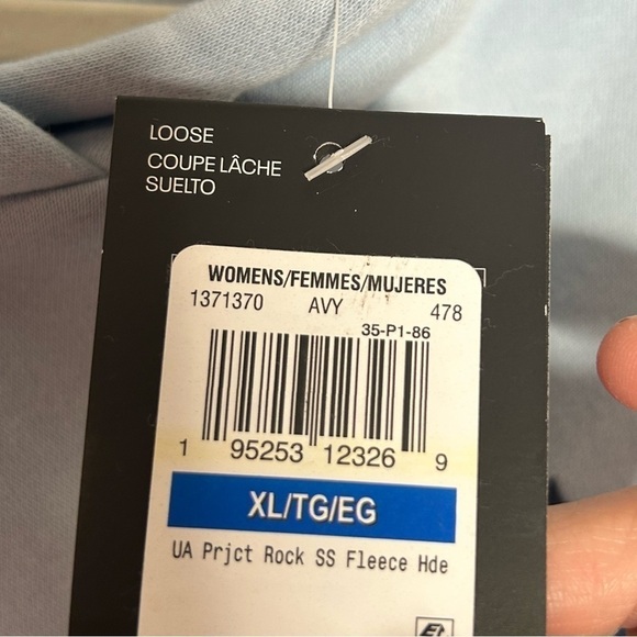 NWT Under Armour x Dwayne Johnson Project Rock Women’s Hoodie - Picture 10 of 13